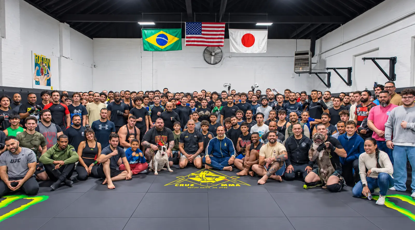 Cruz MMA Nutley team